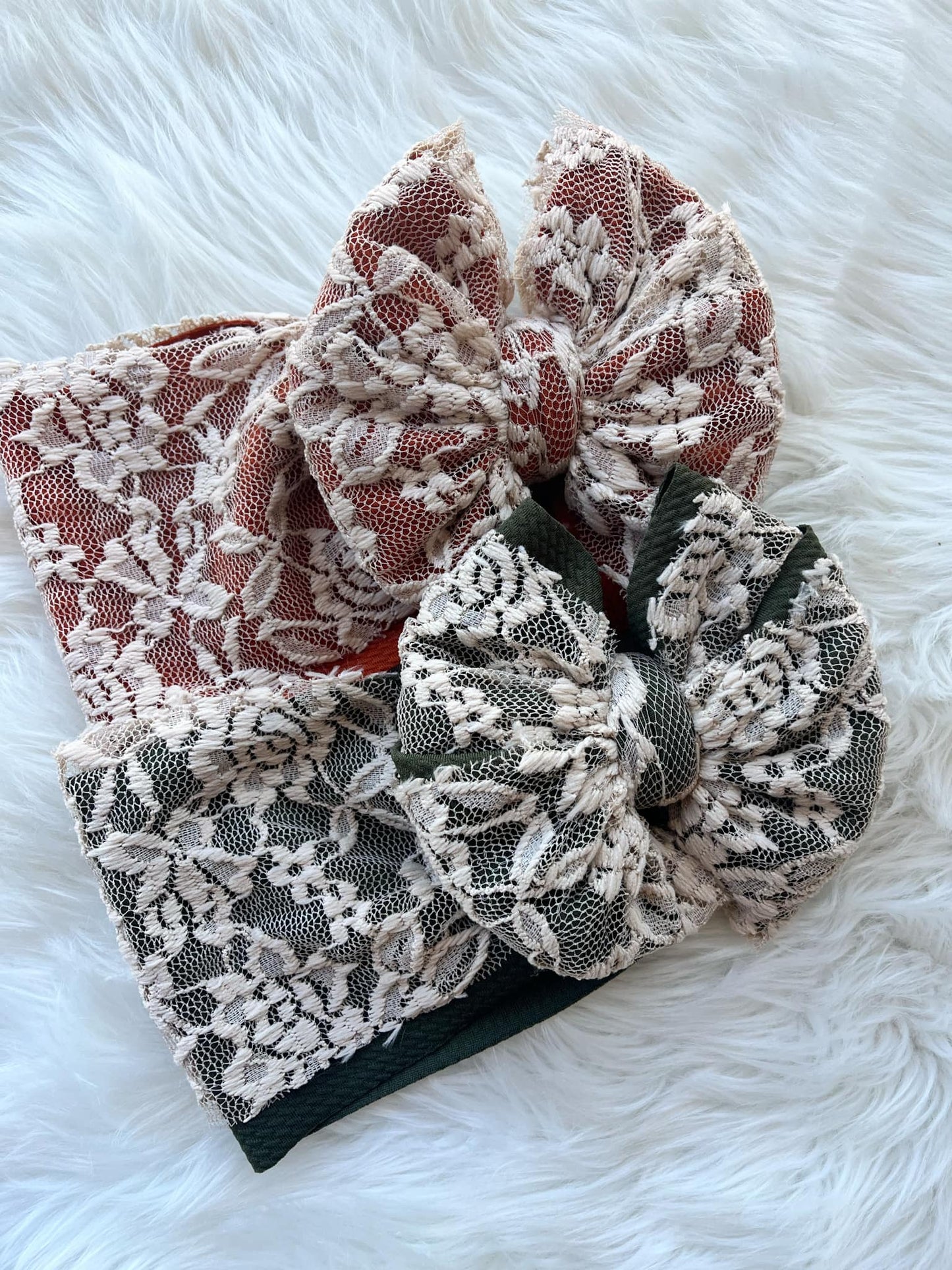 Champagne Lace (choose your color)