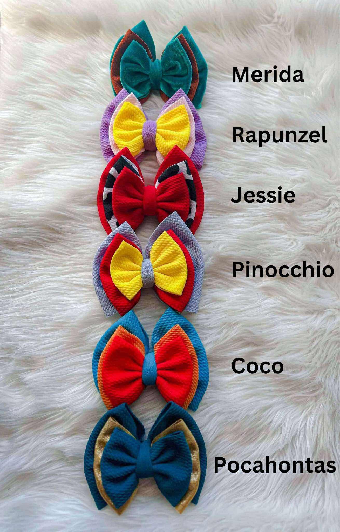 Princess Inspired Bows