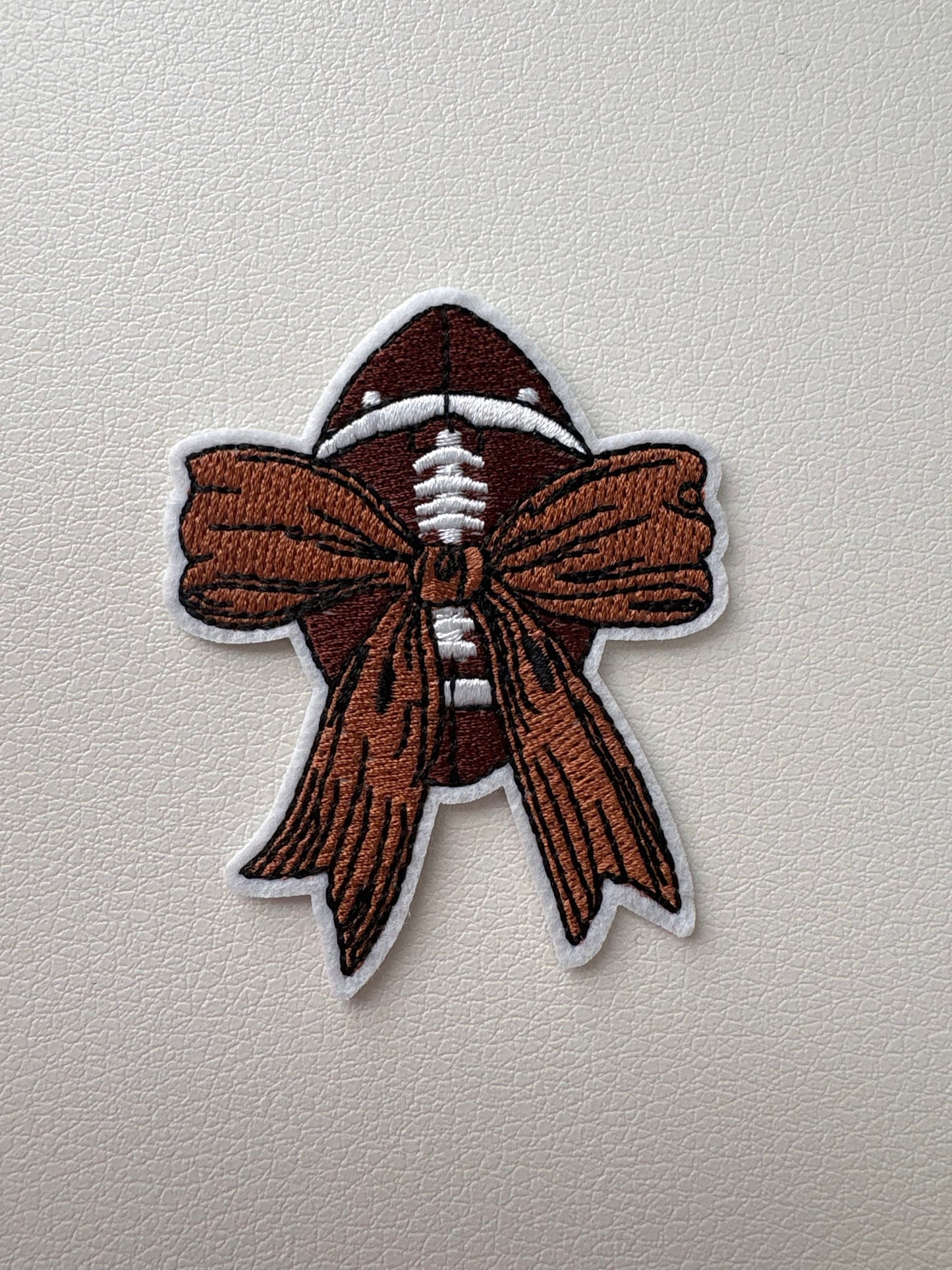 Football & Bow Patch