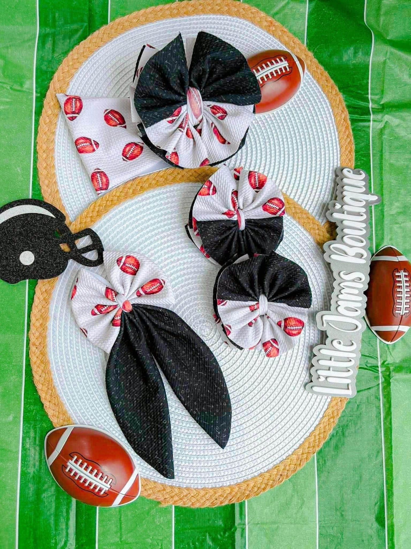 Vintage Football Mixed with Playbook