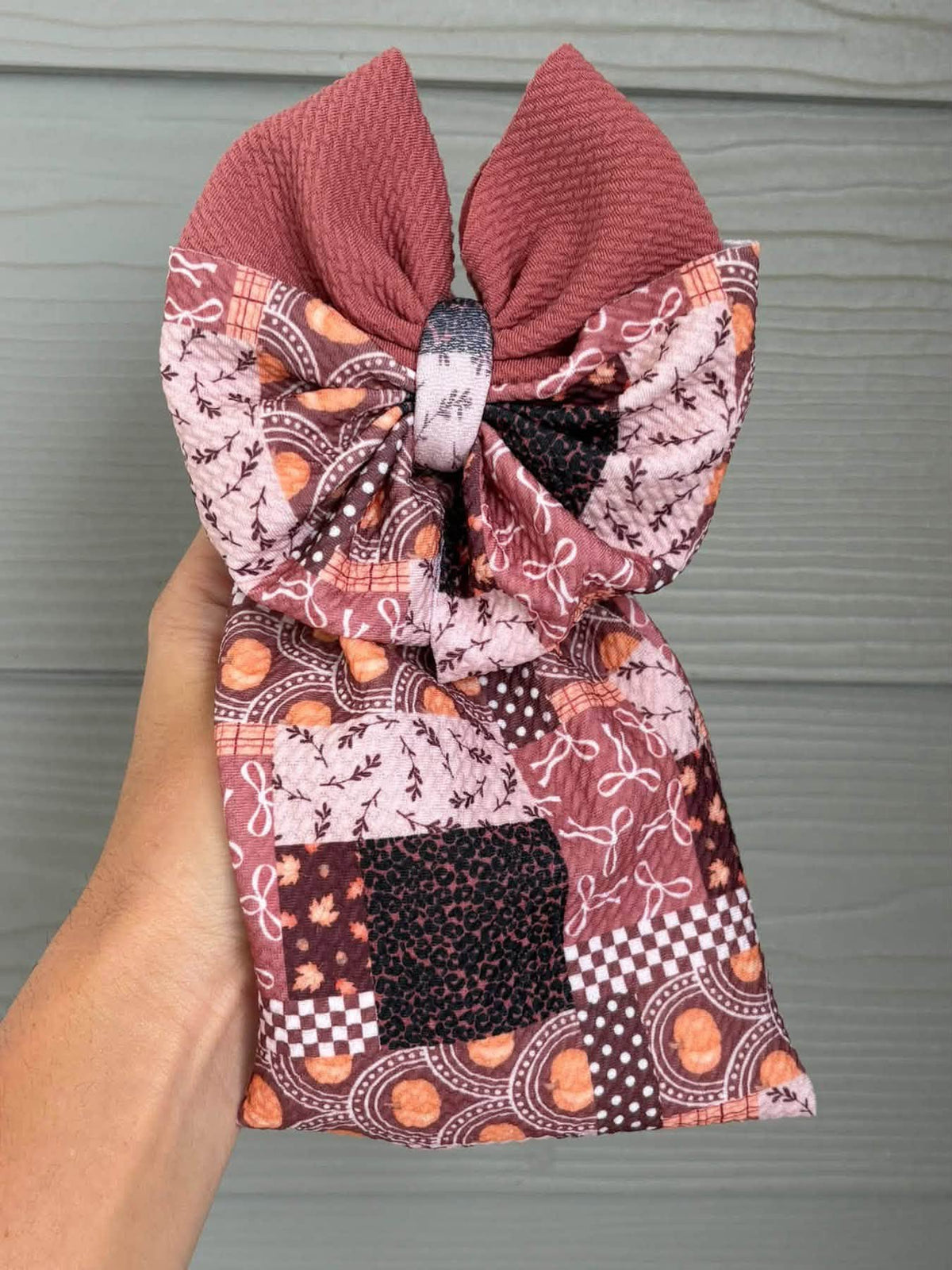 Fall Collage Mixed with Mauve