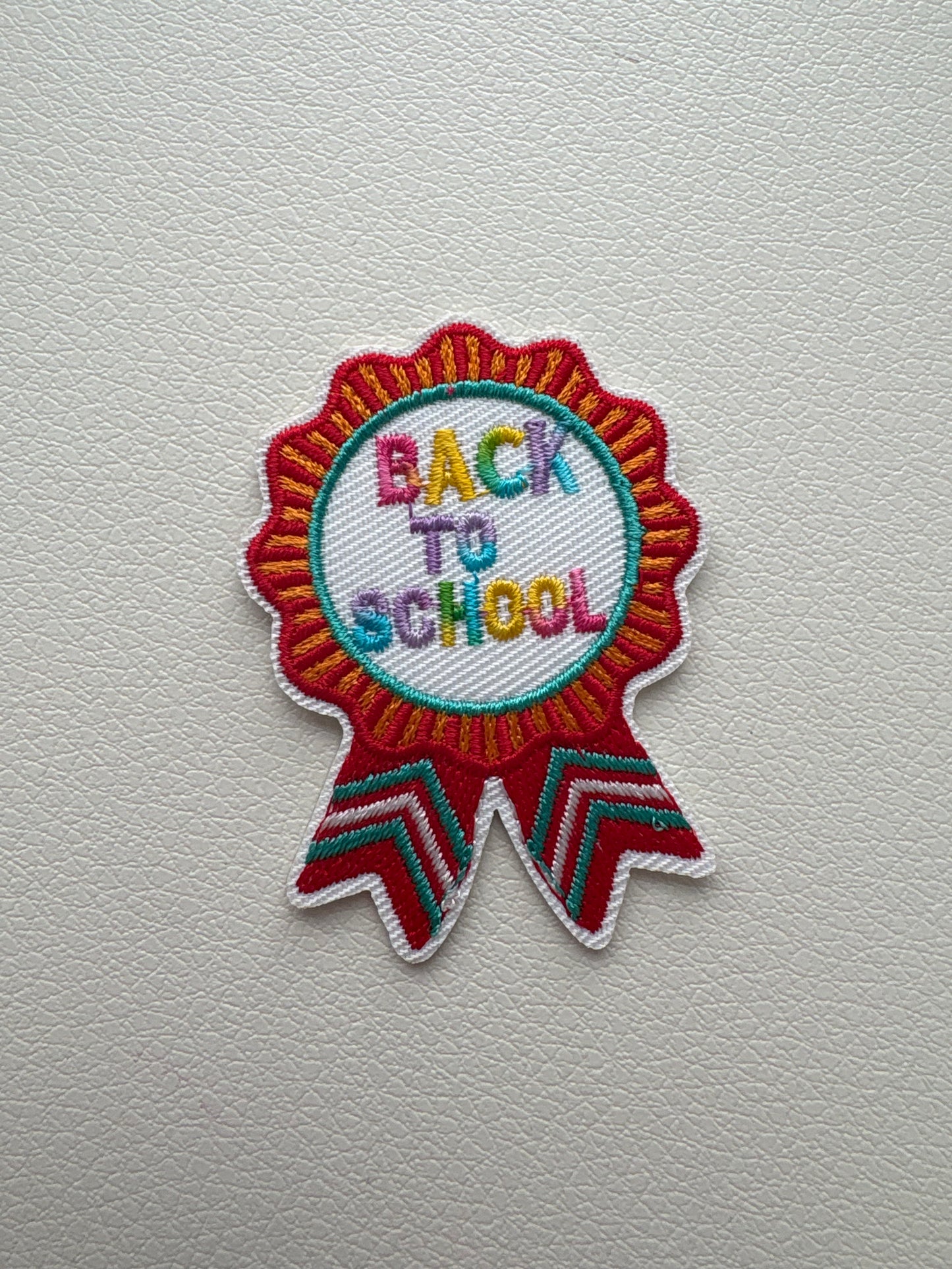 Back to School Ribbon Patch