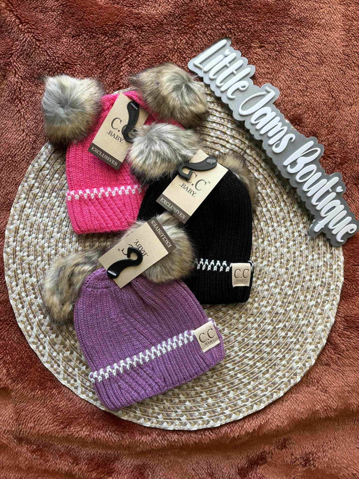 Baby PomPom Beanies