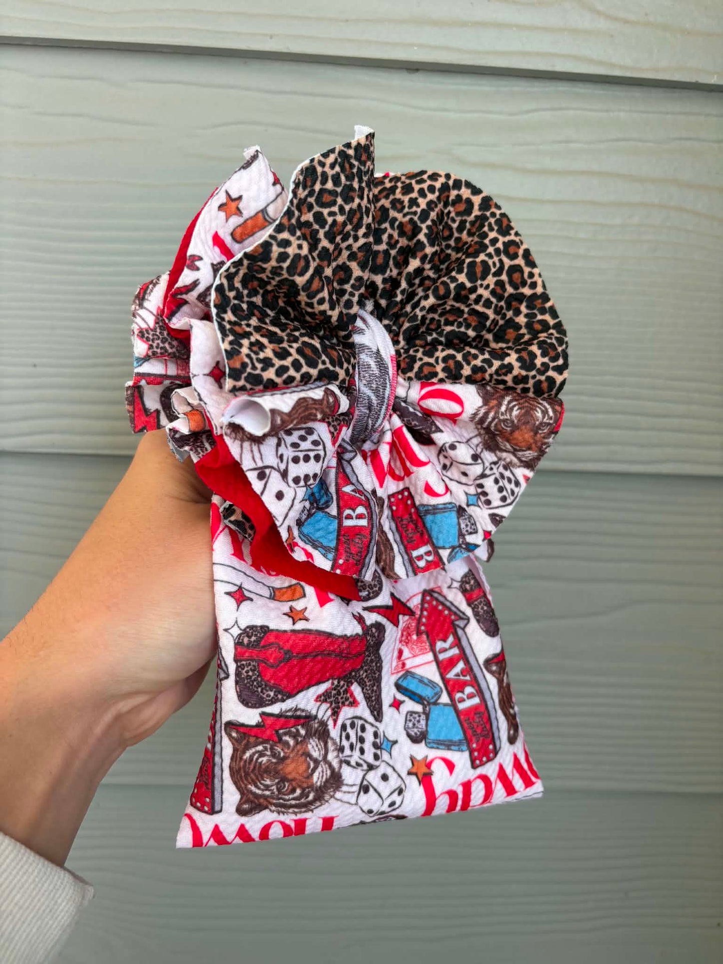 Howdy Mixed with Red and Cheetah