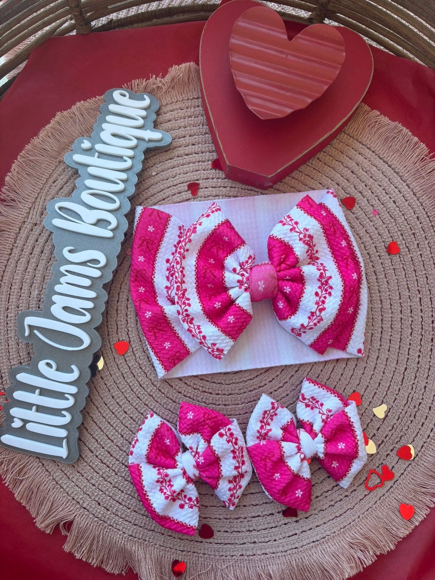 Valentines Coquette Bows