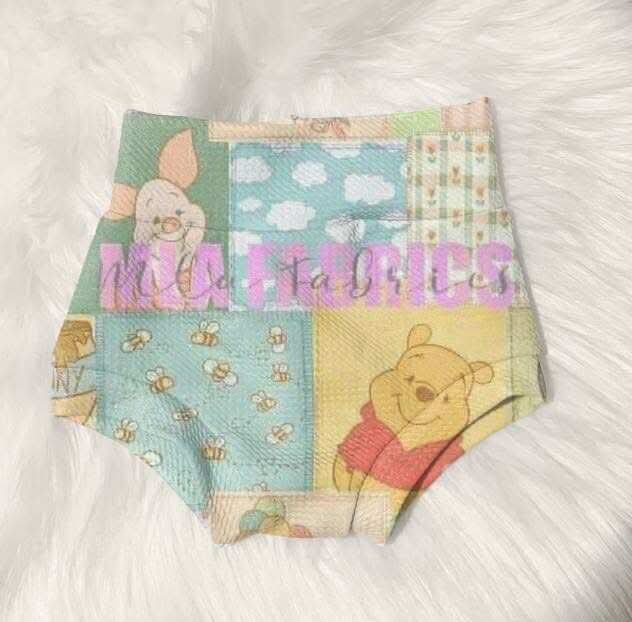 Pooh and Friends Patchwork Bummies