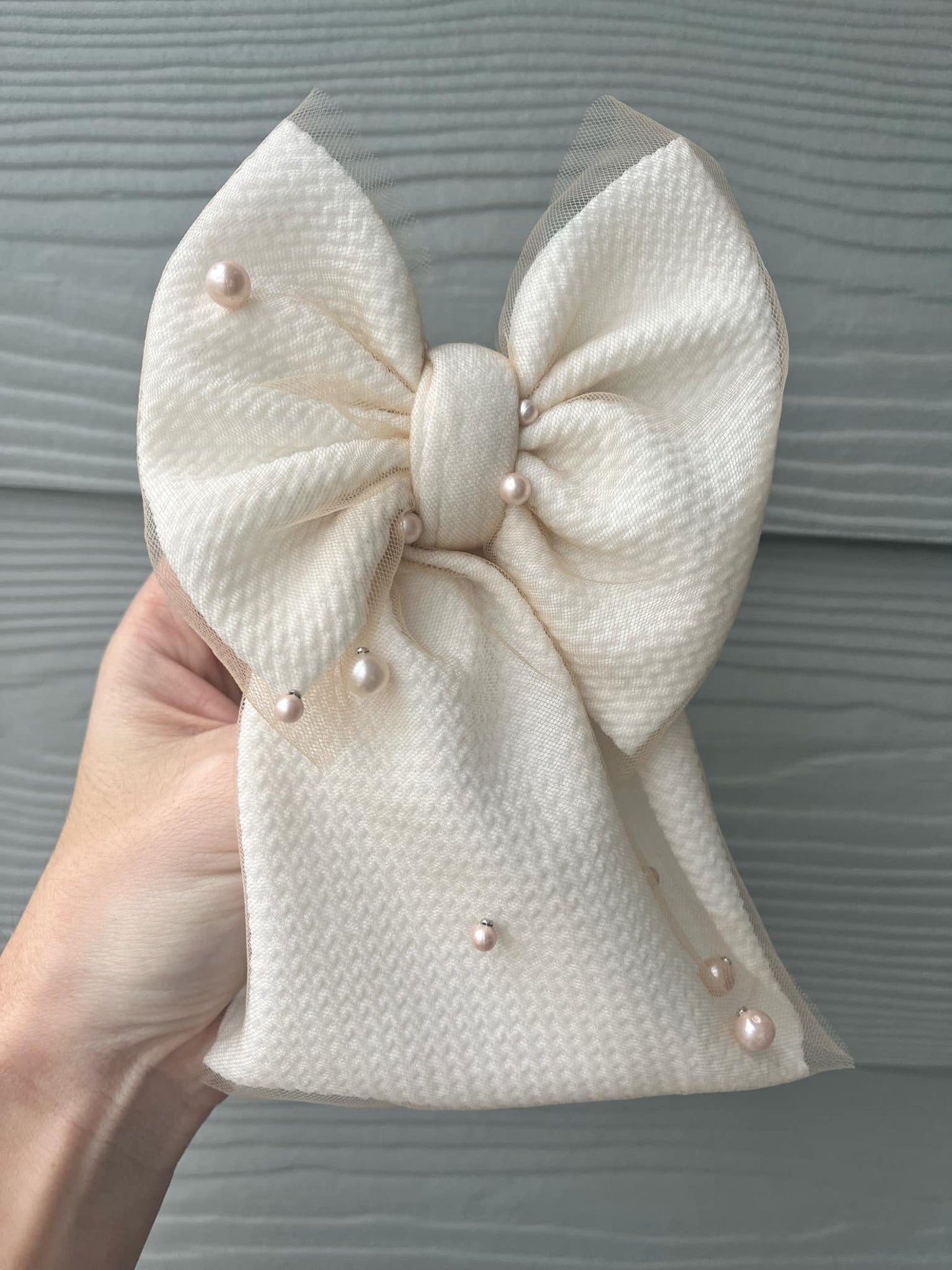 Champagne Pearl Mesh