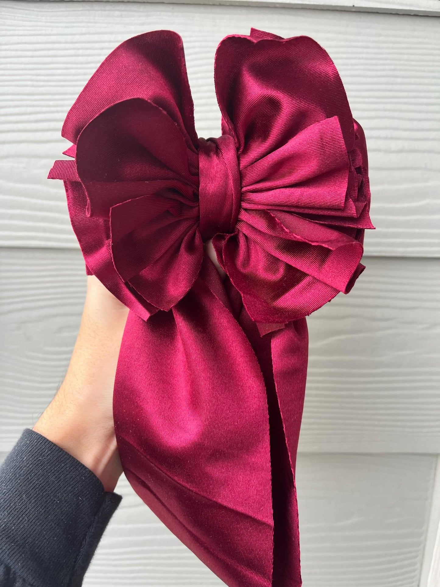 Burgundy Satin