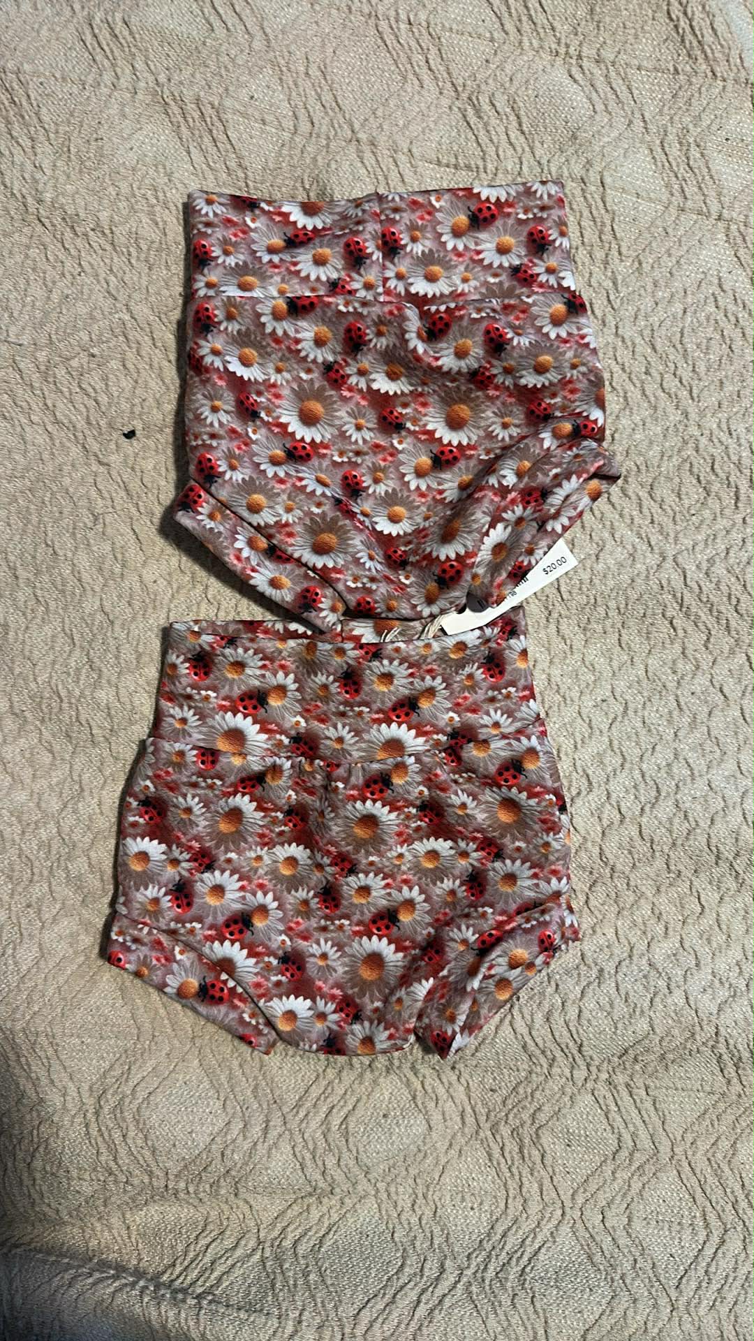 Spring Ladybug Bummies