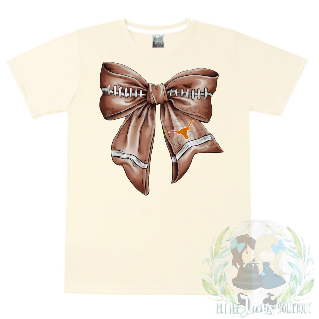 UT Romper/T-Shirt with Matching Bow