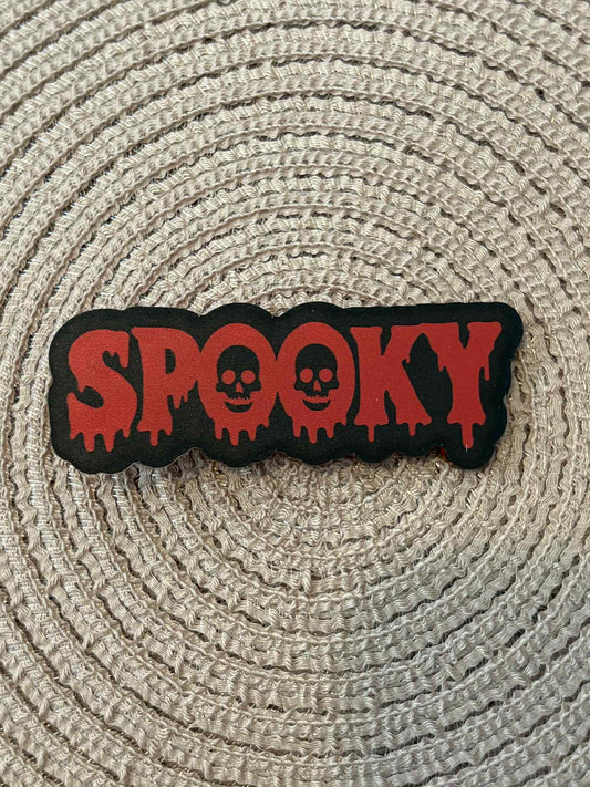 Spooky Bow Clip