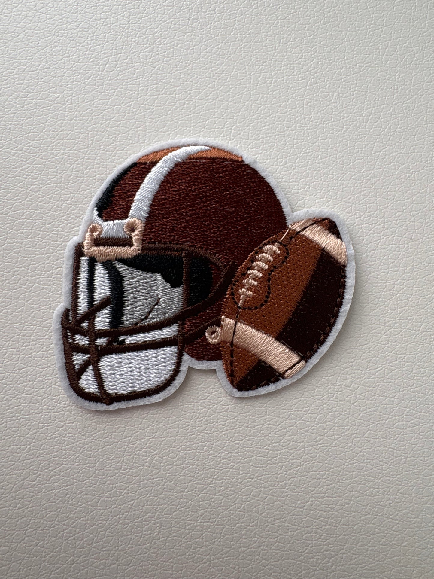 Helmet & Football Patch