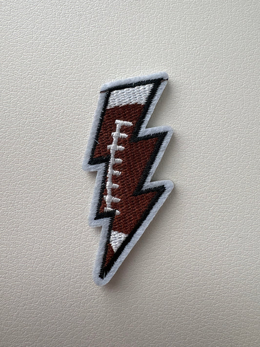 Football Bolt Patch