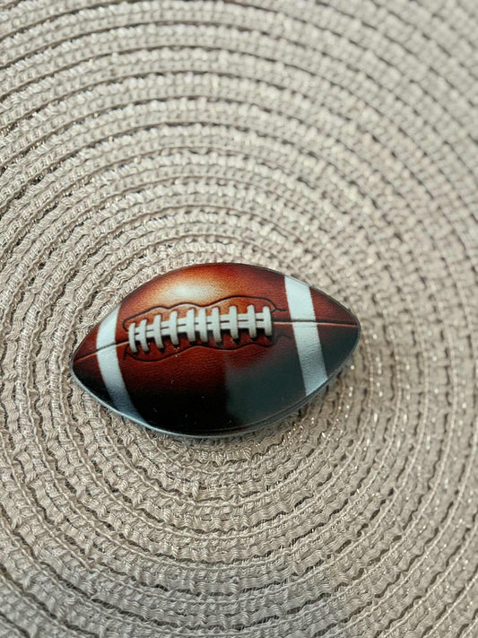 Football Bow Clip