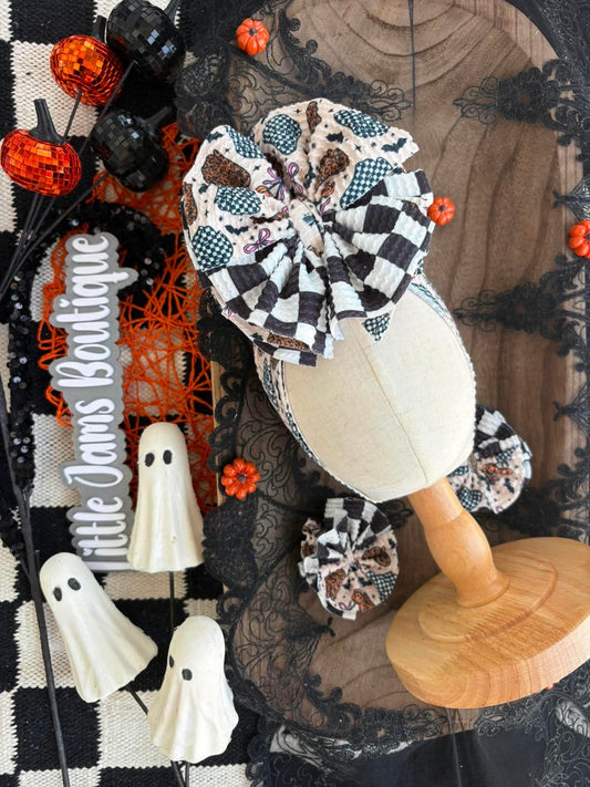Checkered Ghost Mixed with Checkered Ribbed