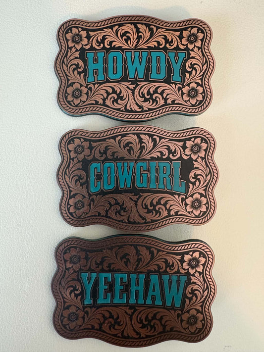 Buckle Clips (Engraved)