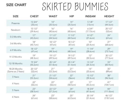 Shimmer Skirted Bummies