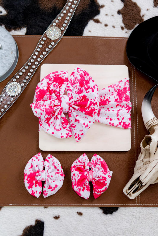 Pink Cowhide