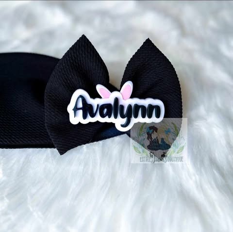 Personalized Bunny Name - Piggies