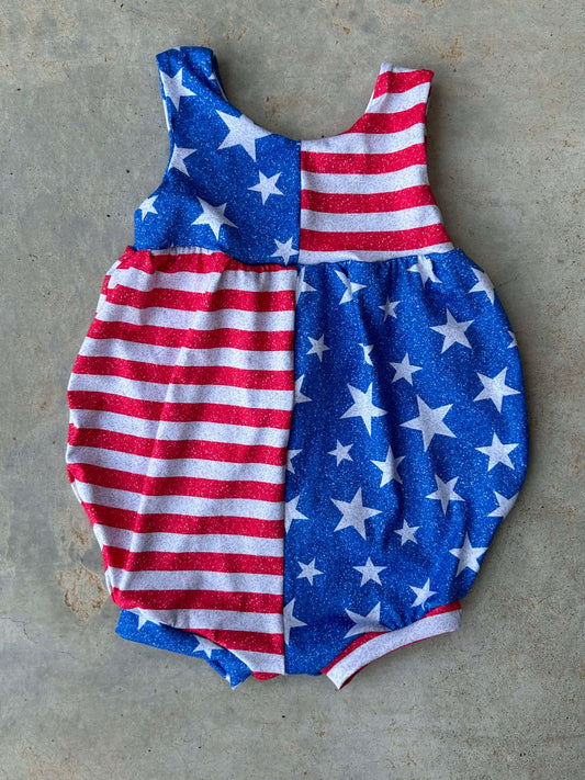 Stars & Stipes Tank or Romper