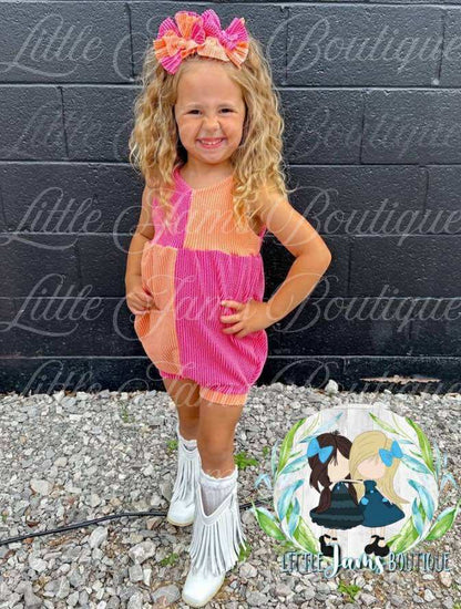Color Block Romper