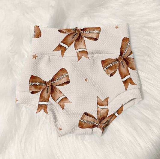 Football Bows Bummies