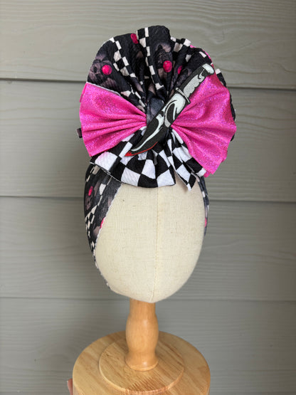 Scream Bubblegum Mixed with Pink Shimmer and Checkered