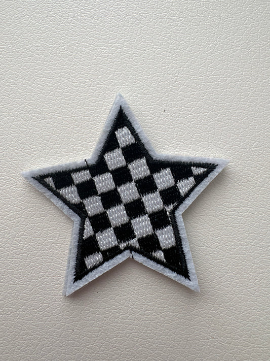 Checkered Star Patch
