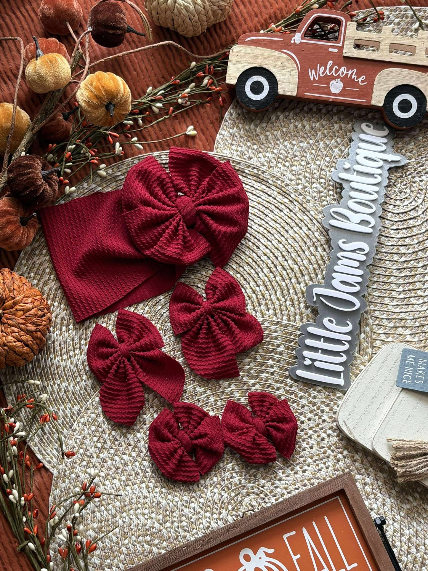 Spice Red Ribbed