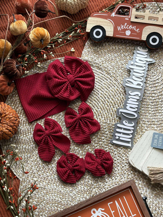 Spice Red Ribbed
