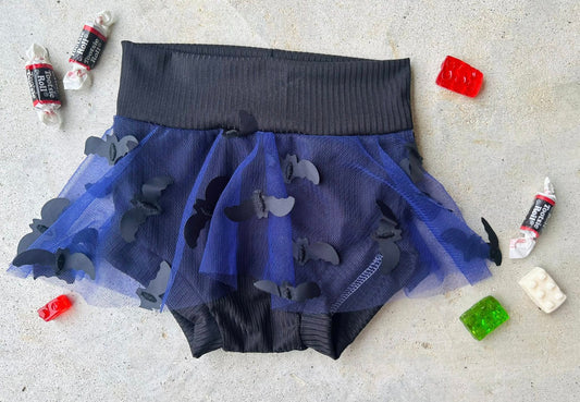 Bat Mesh Skirted Bummies