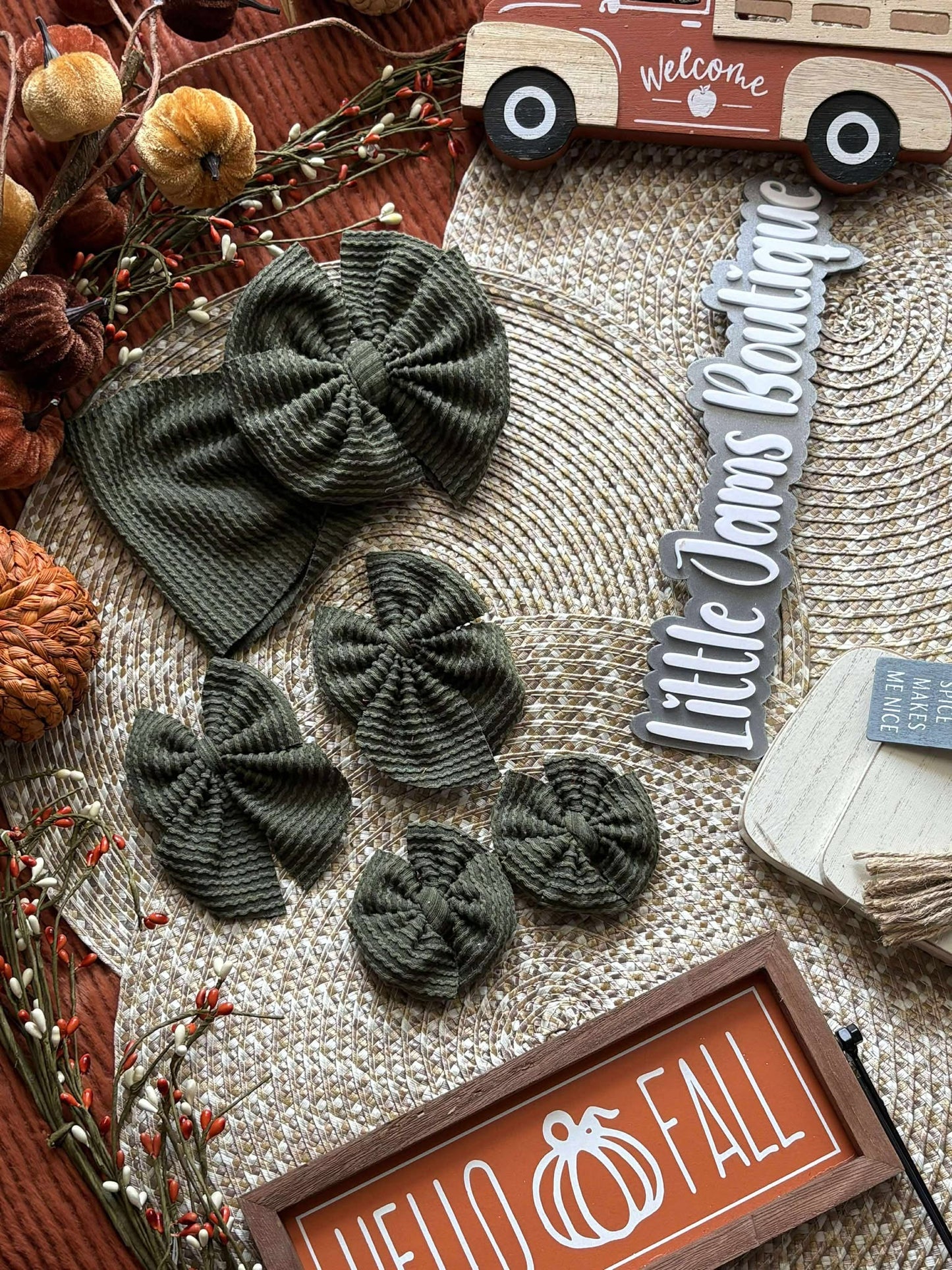 Olive Ribbed