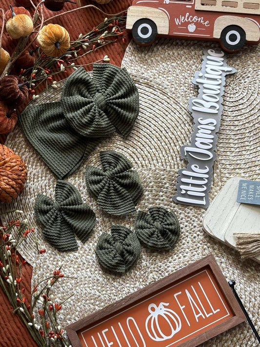Olive Ribbed
