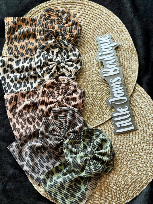 Fall Leopard Ribbed Bundle