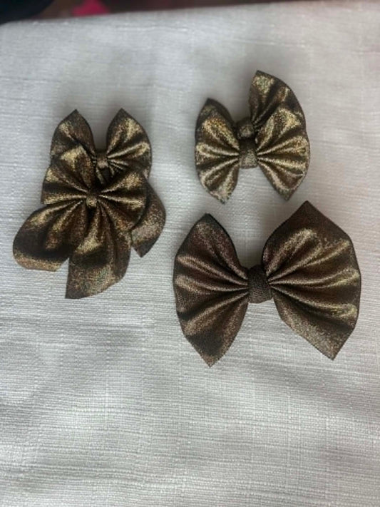 Gold Black Shimmer