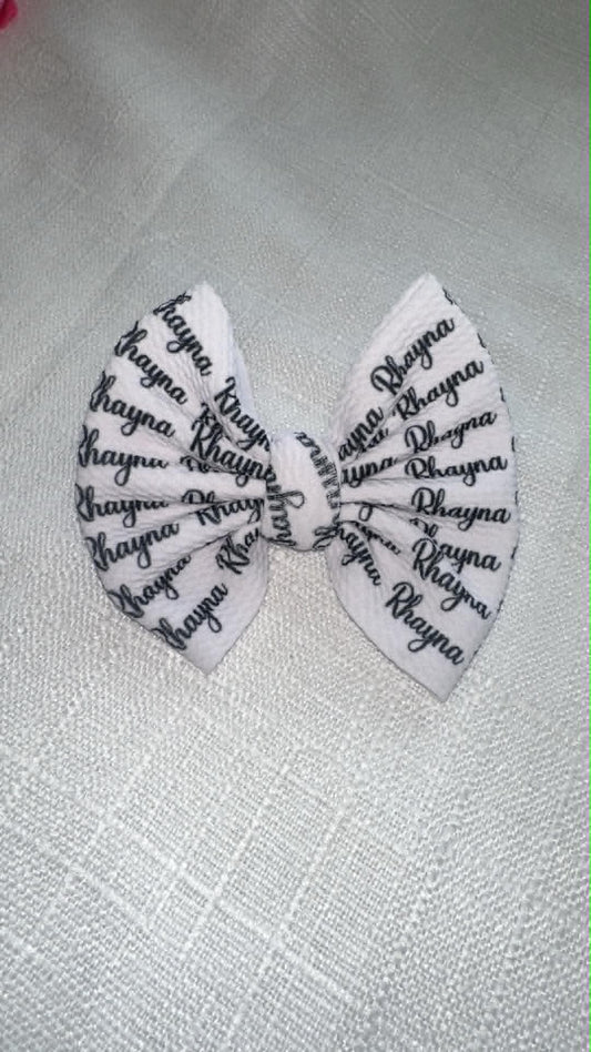 Rhyana Name Bow