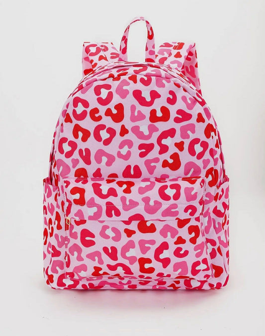 Pink Leopard Backpack