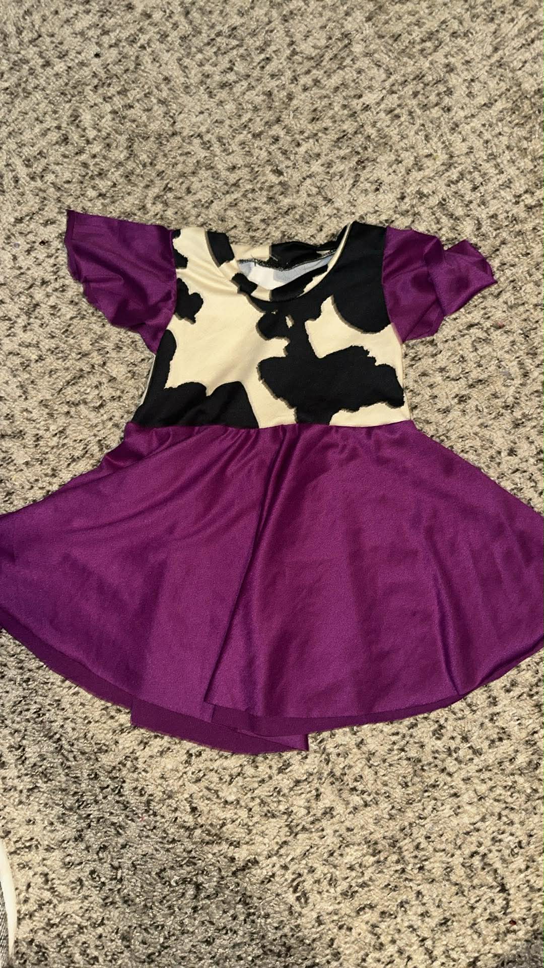 Purple Cow Dress