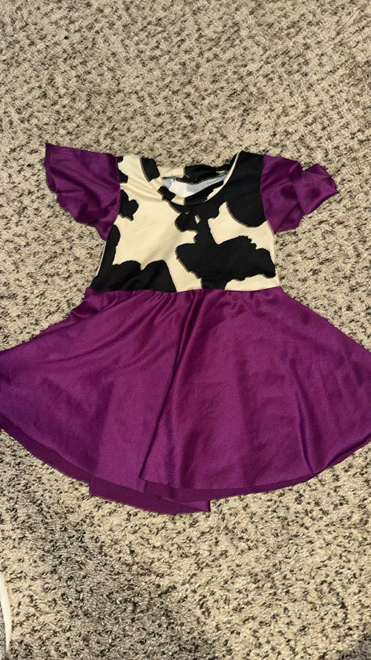 Purple Cow Dress
