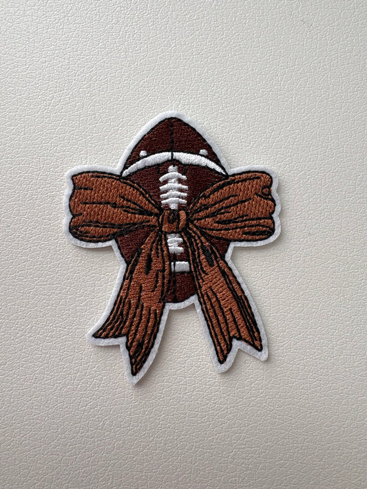 Football & Bow Patch