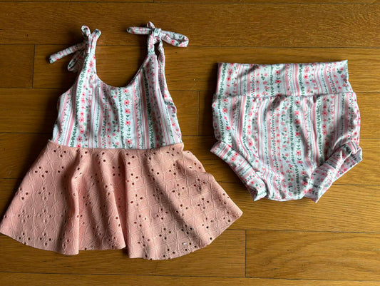 Petals & Vines  Peplum Set