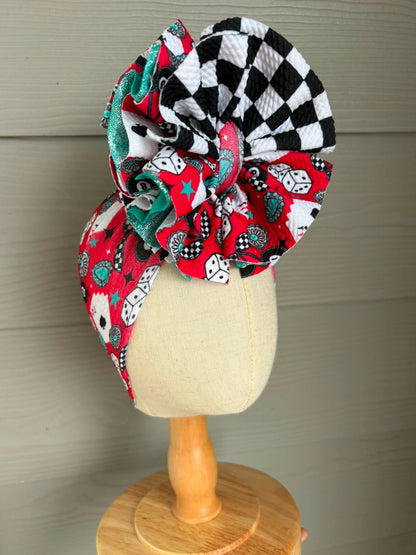 Ace of Spades Mixed with Checkered and Jade Shimmer
