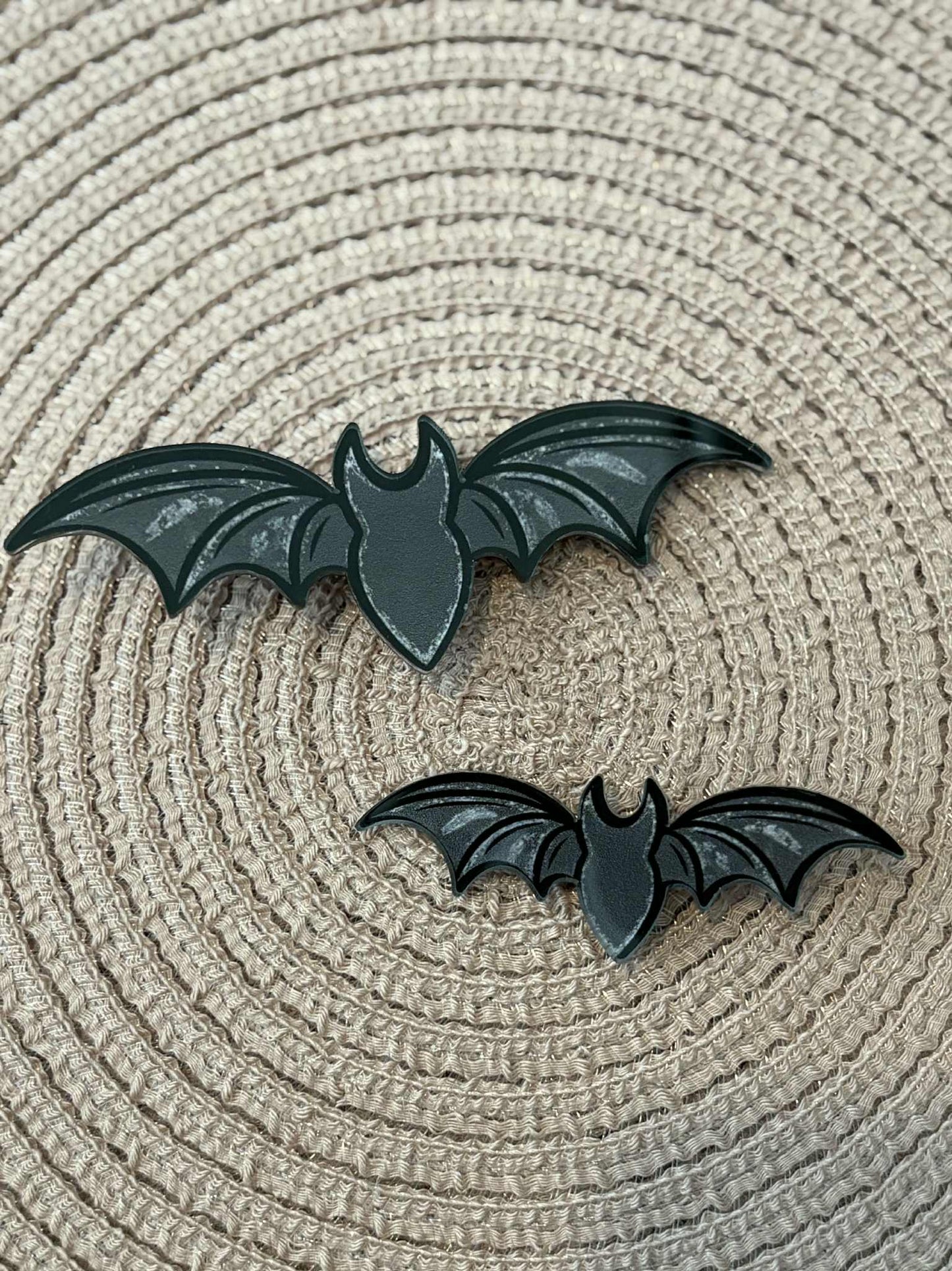 Bats Bow Clip