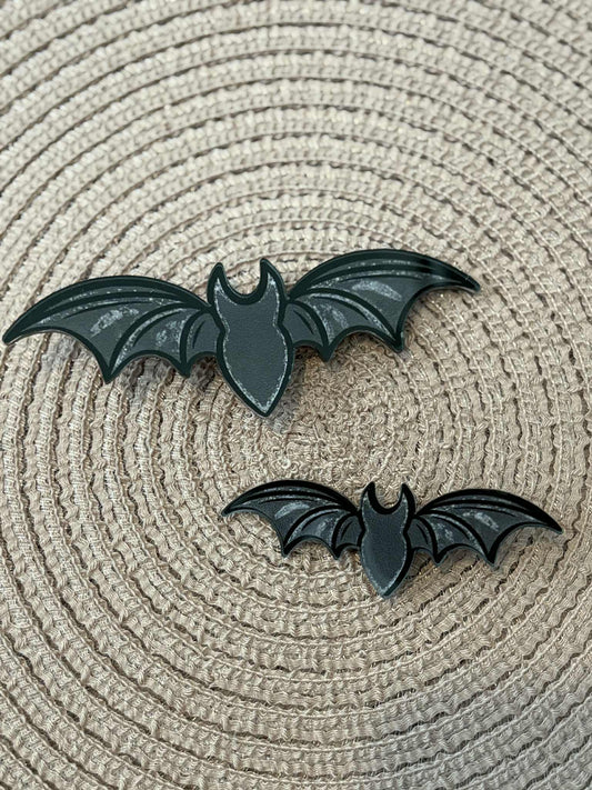 Bats Bow Clip