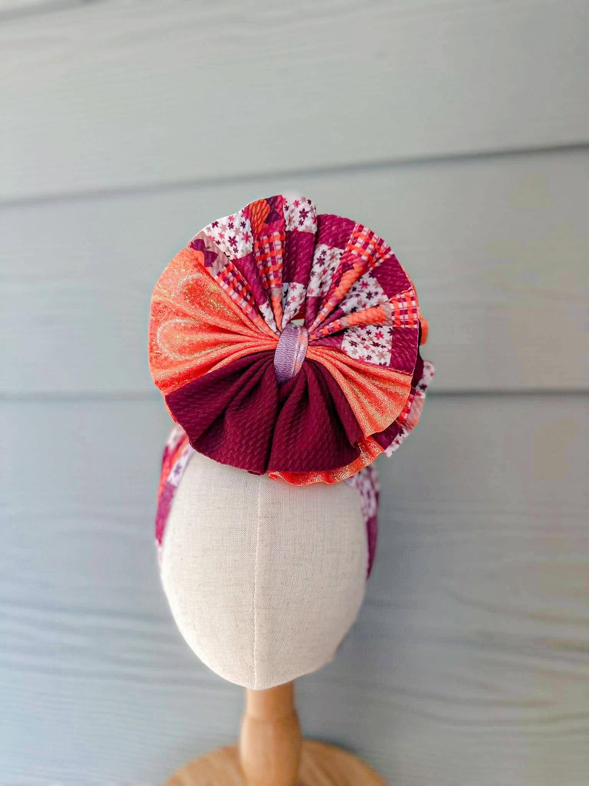 Maroon Pumpkins Mixed with Wine and Orange Shimmer