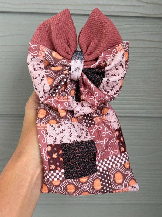 Fall Collage Mixed with Mauve