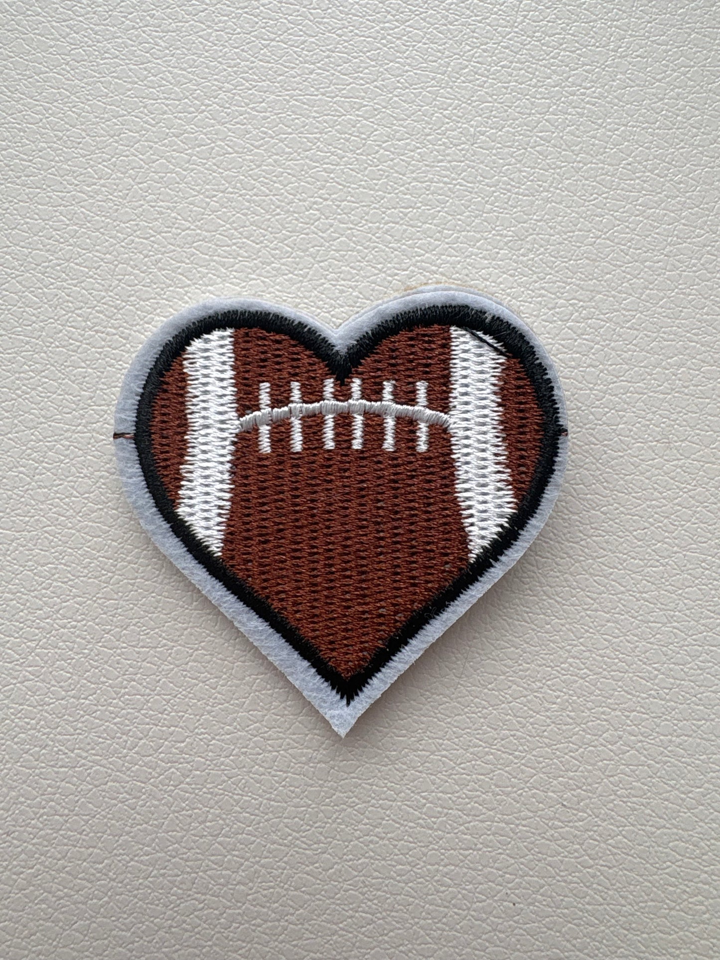 Football Heart Patch