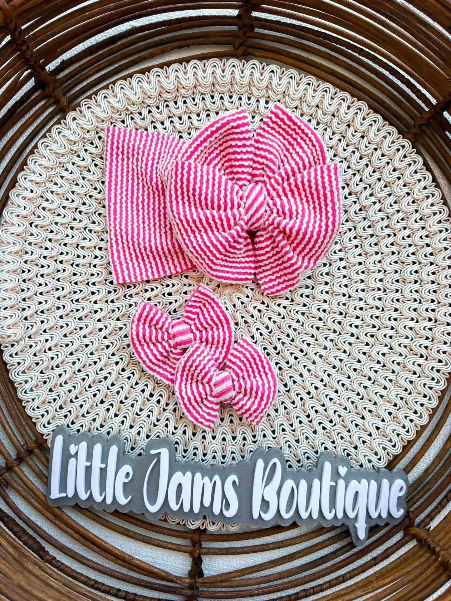 Pink Summer Ribbed