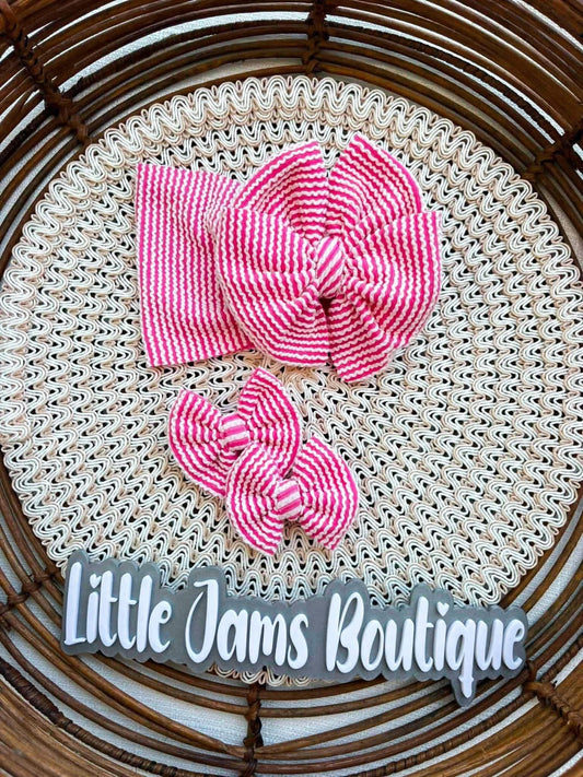 Pink Summer Ribbed