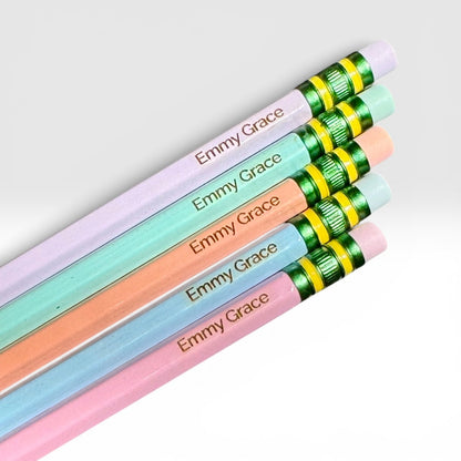 Personalized Engraved Pencils - Ticonderoga